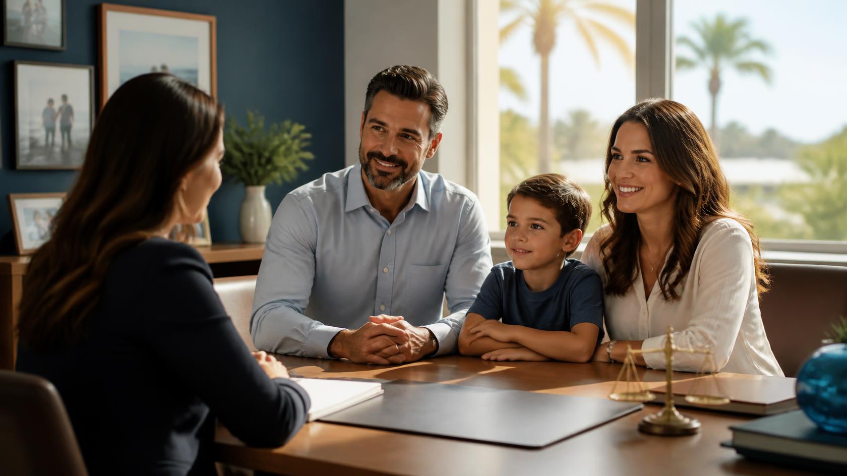 Family law consultation meeting